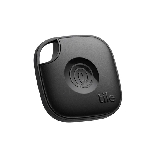 Tile Mate 2024 Bluetooth Tracker – Keys and Item Locator for iOS and Android (Black, 1-Pack)